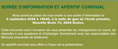 Illustration soirée d'informations